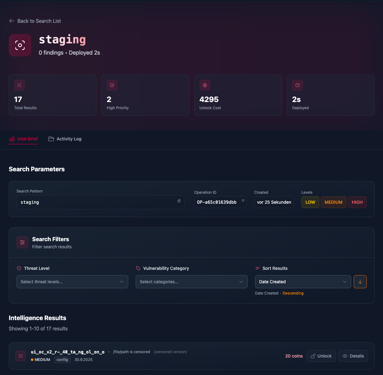 Dashboard Preview